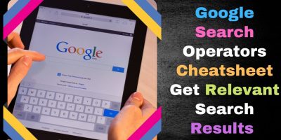 Google Search Operators Cheatsheet