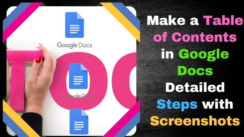 Make a Table of Contents in Google Docs