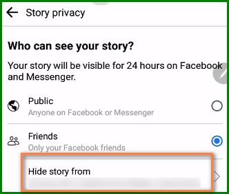 Make Facebook private on your smartphone 9