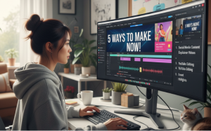 Make money with an online video editor