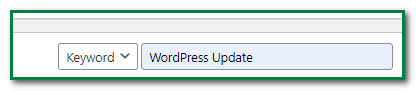 update WordPress to the latest version 6