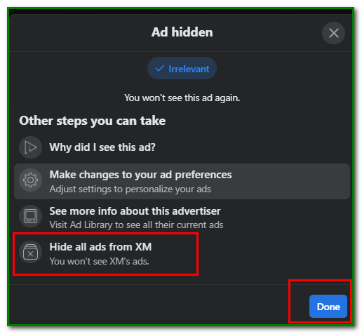 Block Ads on Facebook - Hide All Ads from a Particular Advertiser