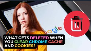 clear chrome cache and cookies