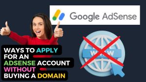 Apply Adsense Without Domain
