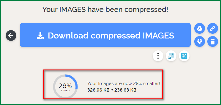 Fix photo upload problem on Facebook - compress image